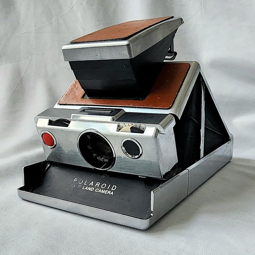 Polaroid SX-70‎ Alpha 1 Vintage 1977 Folding Instant Land Camera Original Rare
